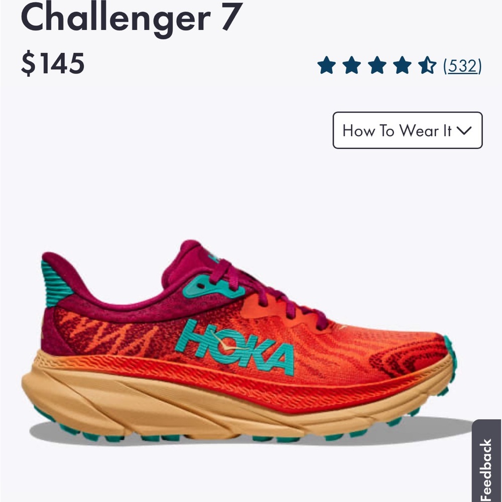Women’s Hokas Challenger 7